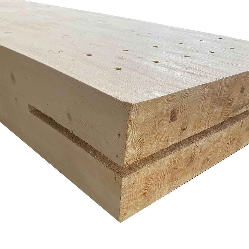 Wood Manufacturing Company Glue Laminated Beam Large Span Glulam Curved