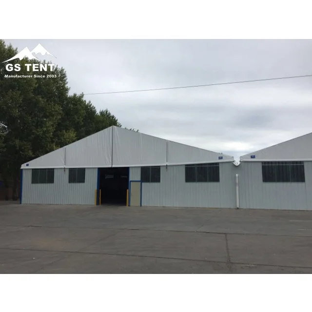Industrial Prefab Warehouse Tent | Large Aluminum Structure Shed for Storage