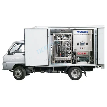 Container Reverse Osmosis Filter Installation Seawater System Water Purifier Machine Desalination for Disaster Area