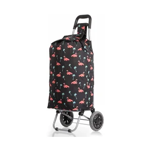 New Model Lightweight Waterproof Platform Supermarket Cheap Reusable Shopping Cart Hard Wearing Folding Cart 40KG Load Capacity