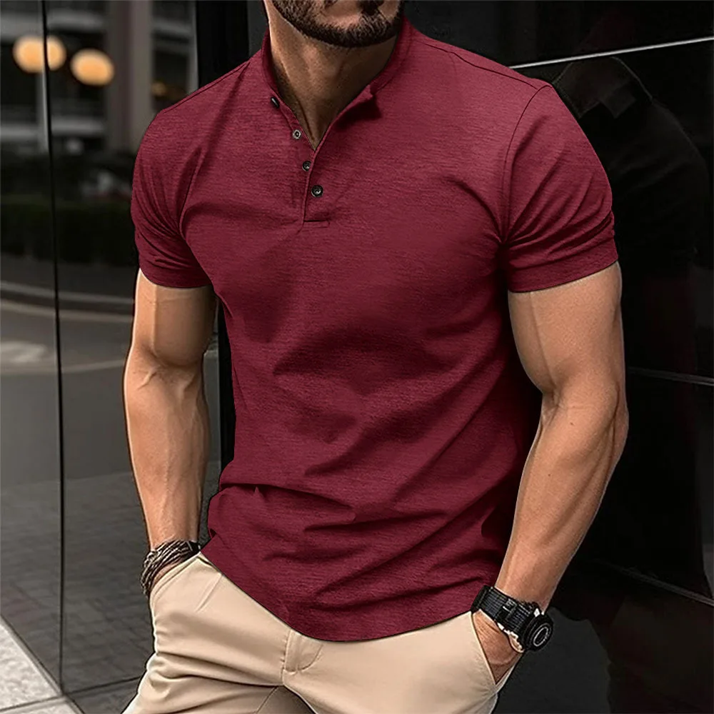 Men’s Casual Solid Color Shorts - Lightweight Summer Wear for Men