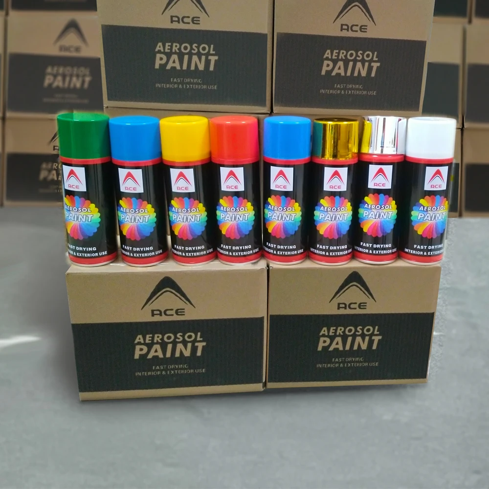 Food Grade Spray Paint Colorful High Quality Acrylic Auto Aerosol Spray