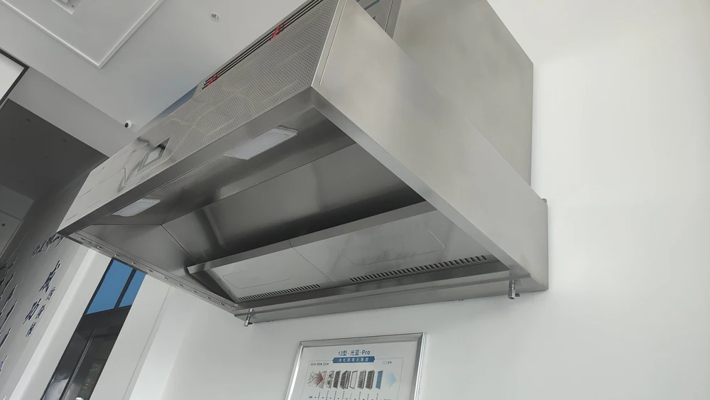 Commercial Kitchen Extractor, Wall, Stainless, Steel, LED - detail 10
