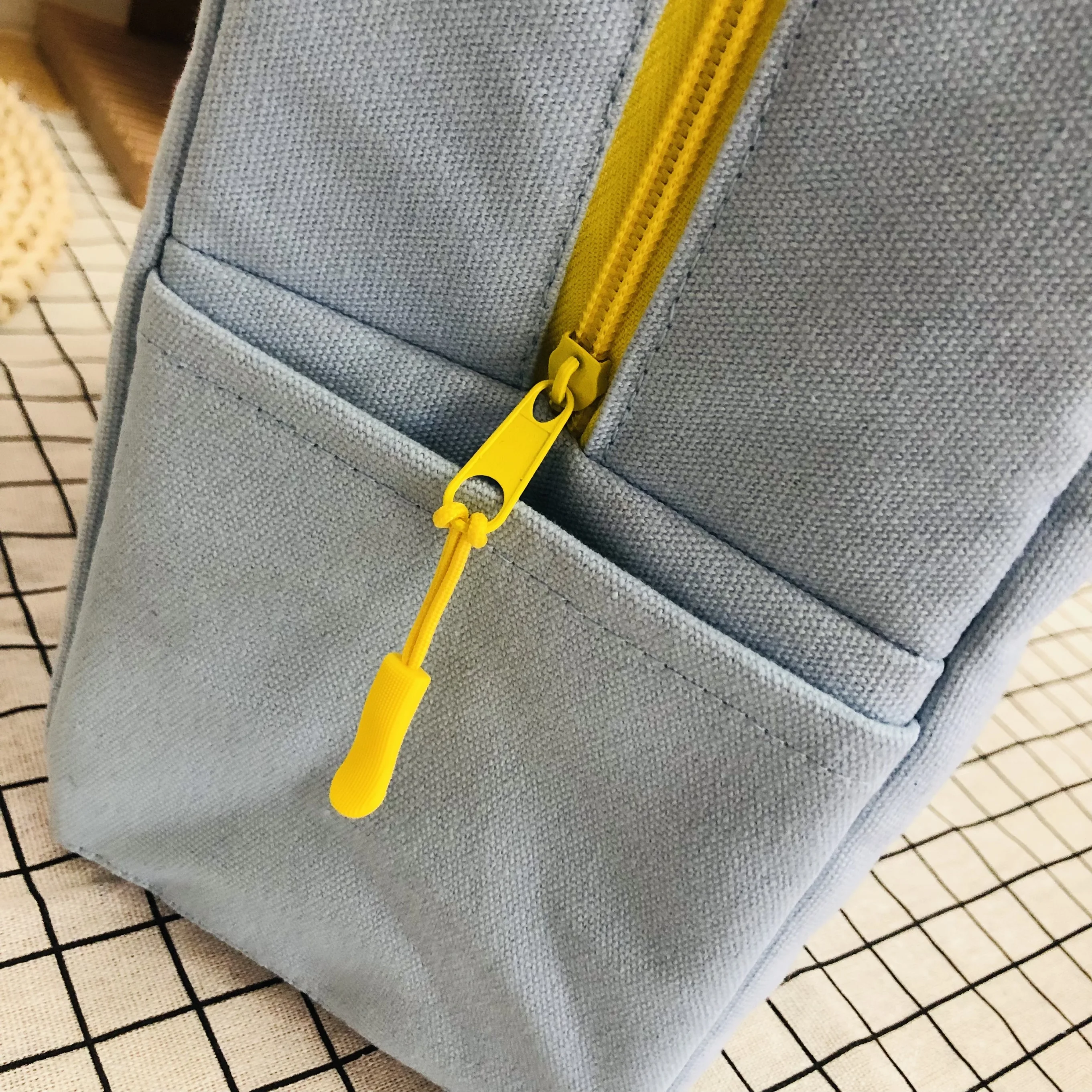 Wholesale Oem Custom Printing Thermal 12oz Cotton Insulated Lunch Bags