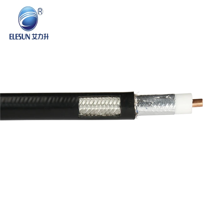 Cable coaxial de baja pérdida LSR500 de fábrica ELESUN para cable de comunicación