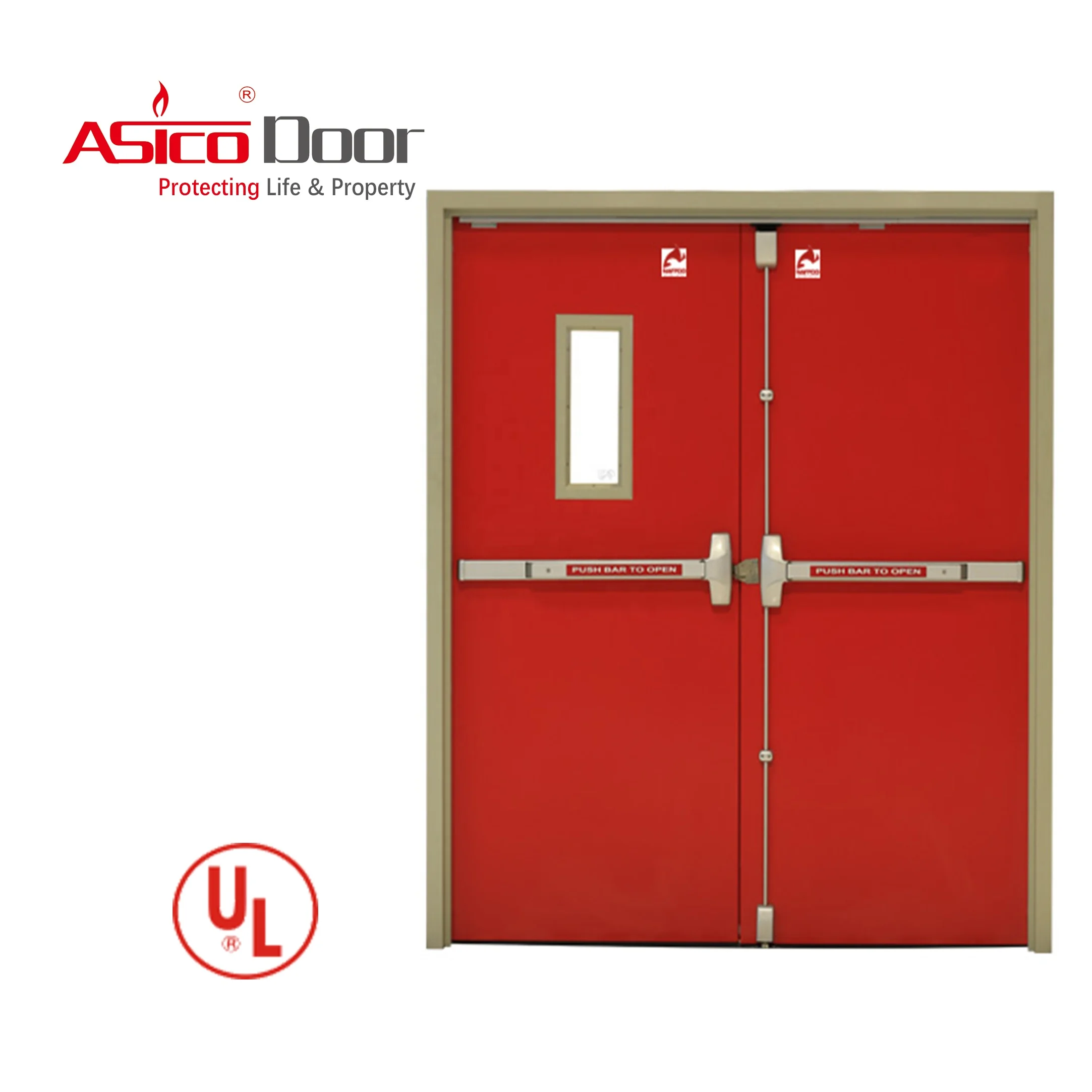 Asico 5ft×7ft UL Listed Fire Door