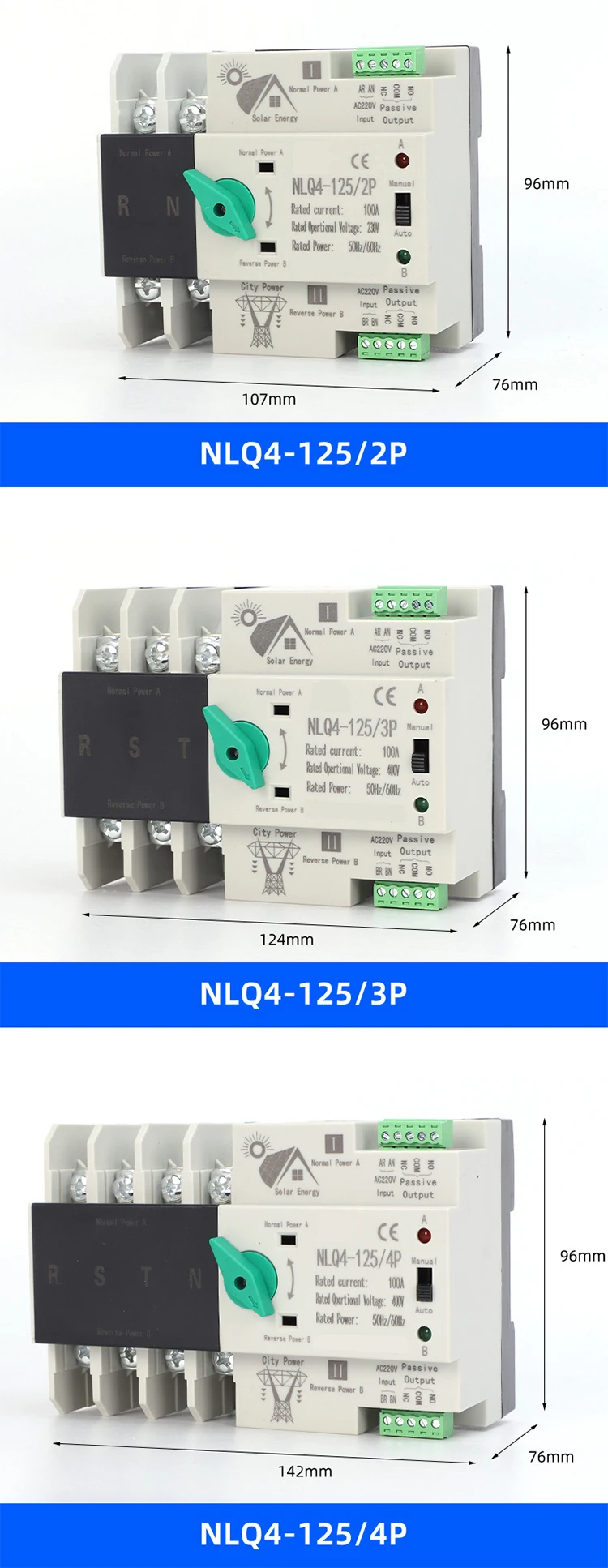 63A Dual Power Automatic Transfer Switch - Reliable Switching