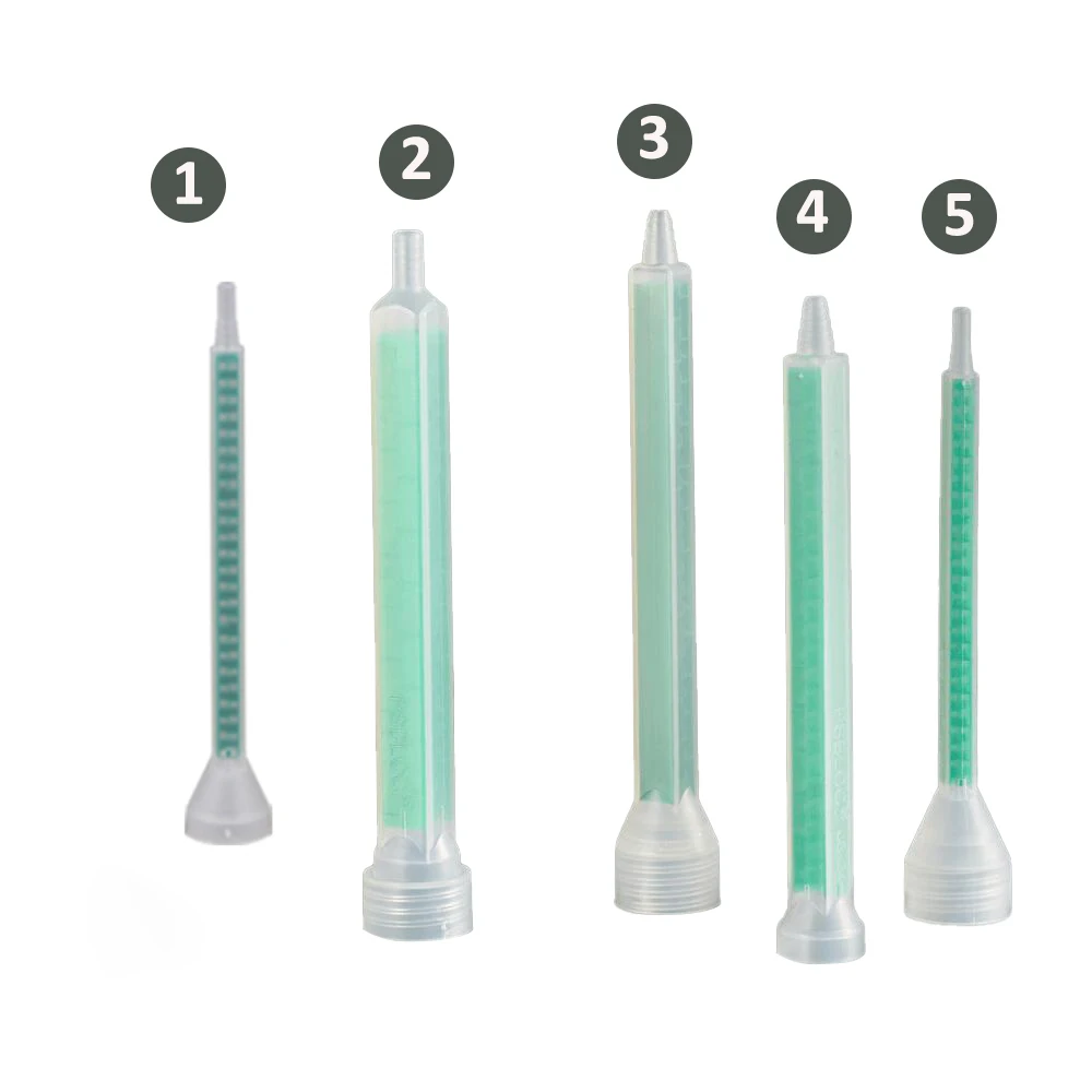 Epoxy Mixing Nozzle Tip For Adhesive Gun Applicator,11 & 12 Static