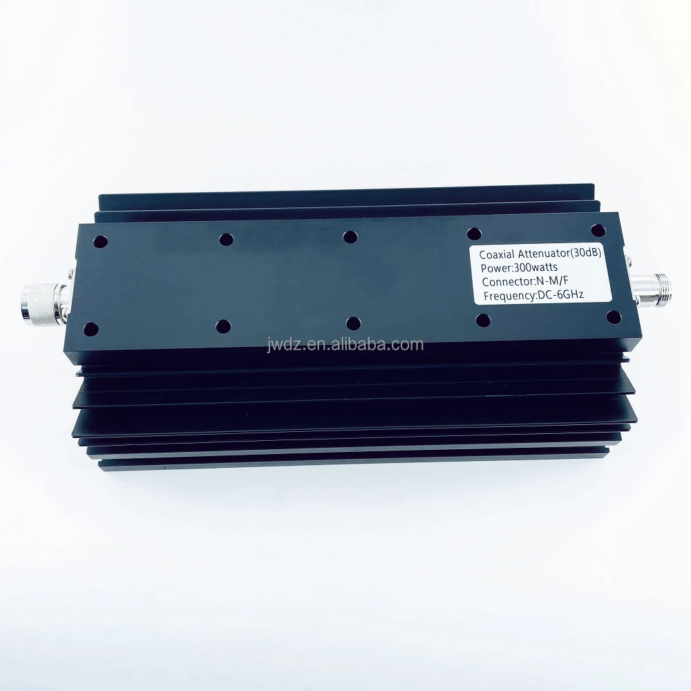 Factory price 300W 6G 30dB N Coaxial Fixed Attenuator