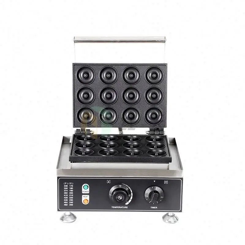 Double-Sided Heating Electric Restaurant Equipment Kitchen Donut Machine Mini Donut Making Machine Snack Equipment
