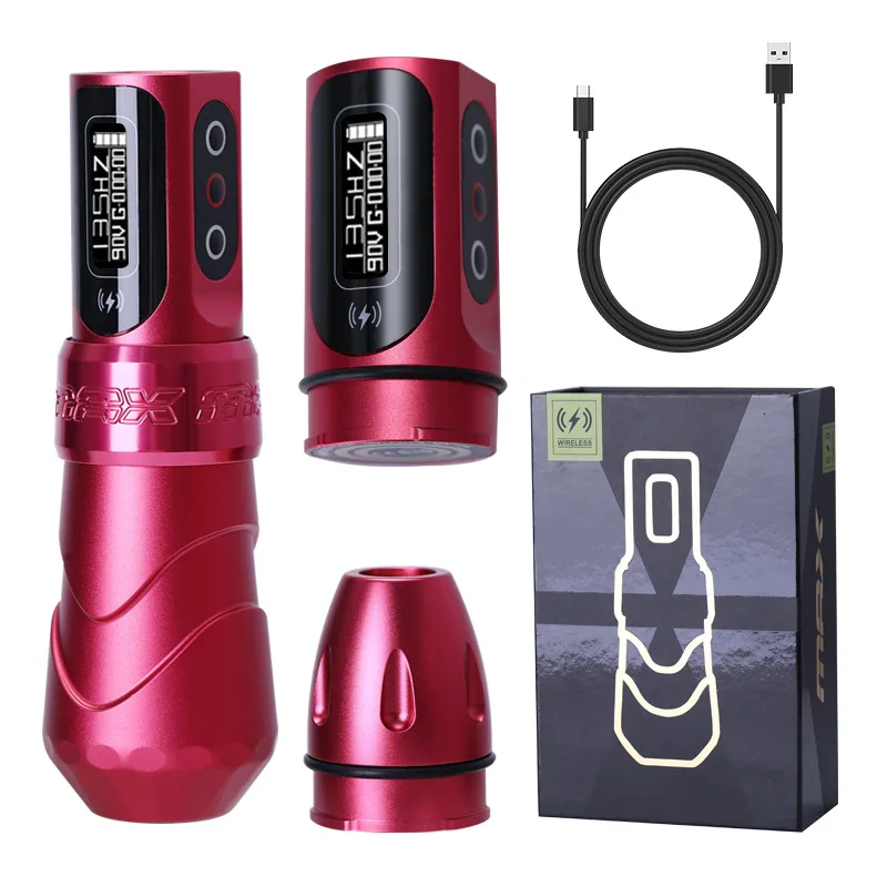 New Style Popular Professional Wireless Rotary Tattoo Machine Pen FK Iron FLUX MAX