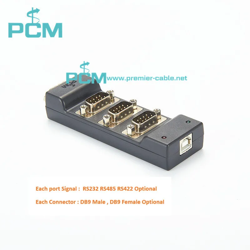 USB Port to Multi-channel Serial port Hub