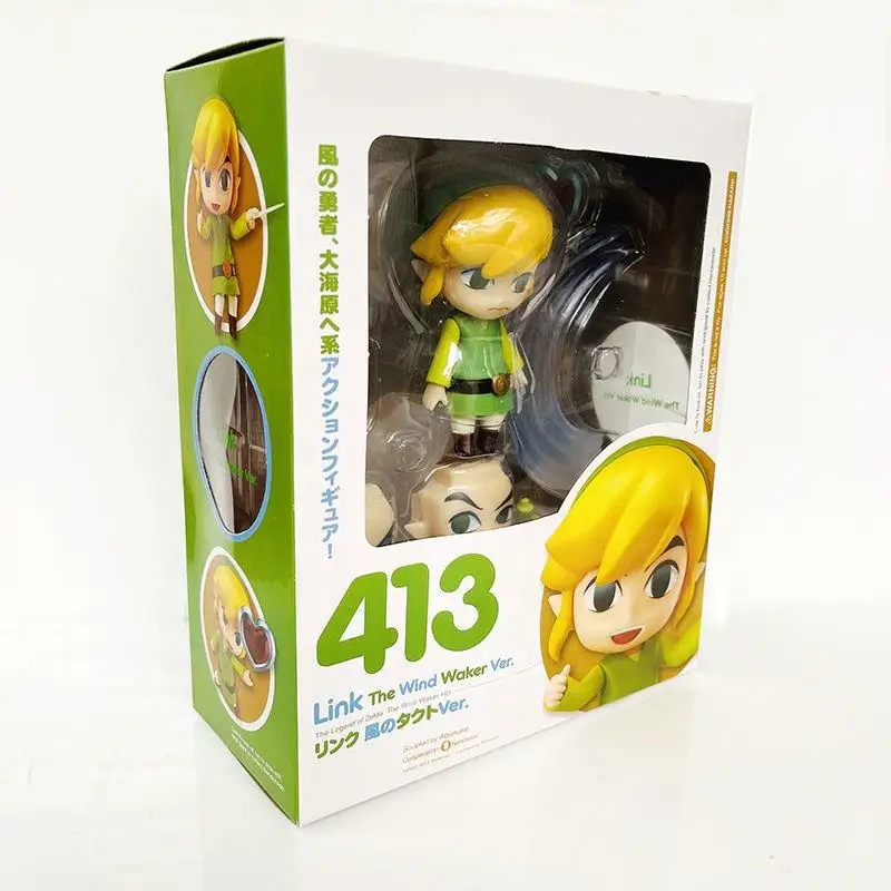 Nendo-roid Link 413 Zelda Action Figure Figurals The Wink Waker 