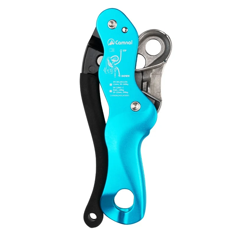 Camnal Anti-Panic Hand Control Rapid Descent Climbing Equipment Descender Rock Climbing Rappelling Fall Protection