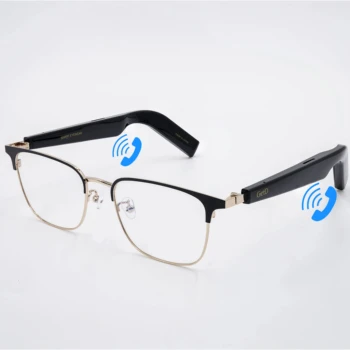 2023 Smart Audio Sunglass Luxury Designer Glasses Unisex Optical Gold Frame Logo Style Eyewear For Lady&Man