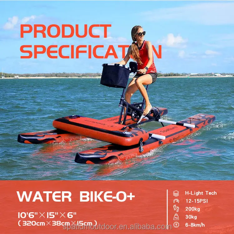 Seabike Water Bike 2.0 - Vélo Aquatique Portable Avec Ceinture Et Hélice - Pour Nager Sans Effort Et Snorkeling