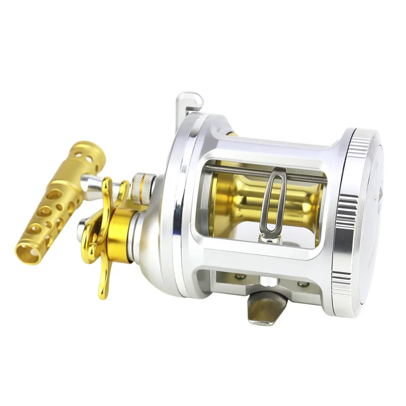 One Bass Fishing Reels Level Wind Trolling Reel Conventional