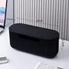 Black plastic cap