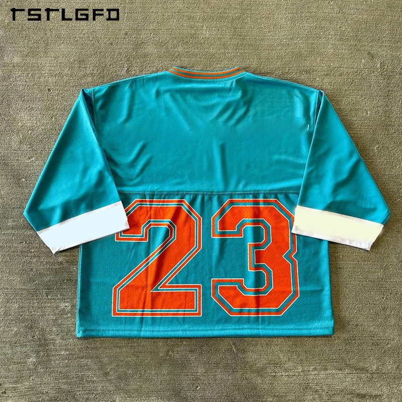 Streetwear Men Tee Shirt Custom 100% Polyester Mesh Oversized Boxy Tshirt  Cropped Top Ice Hockey Football Jerseys T-shirt Men| Alibaba.com