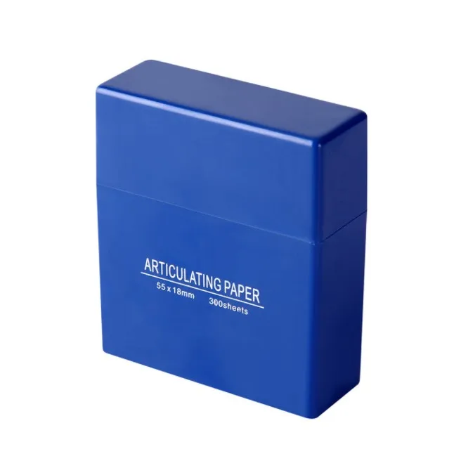 Dental Occlusion Paper Dental Bite Articulating Paper Strips Oral Teeth Care Dental Articulating Paper OEM Wholesale