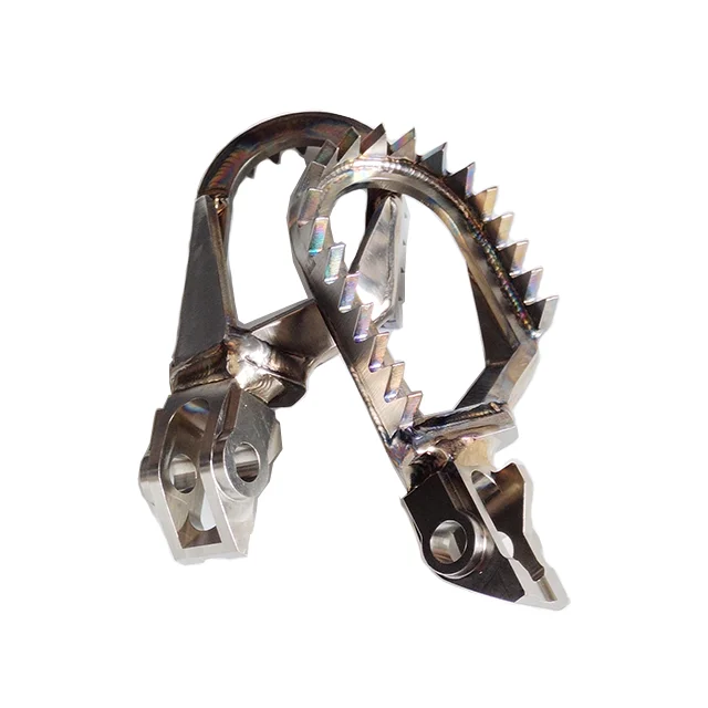 New Design Gr5 Titanium Motocross Foot Pegs For Ktm Buy Titanium Foot