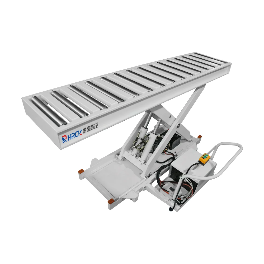 Smooth Lifting Foot Pedal Control with Rollers 3 Ton Hydraulic Lift Table  for Enhanced Woodworking Efficiency