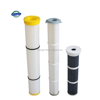 Factory Industrial Square Flange Filter Cartridge Dust Air Filter Air Dust Filter Cartridge