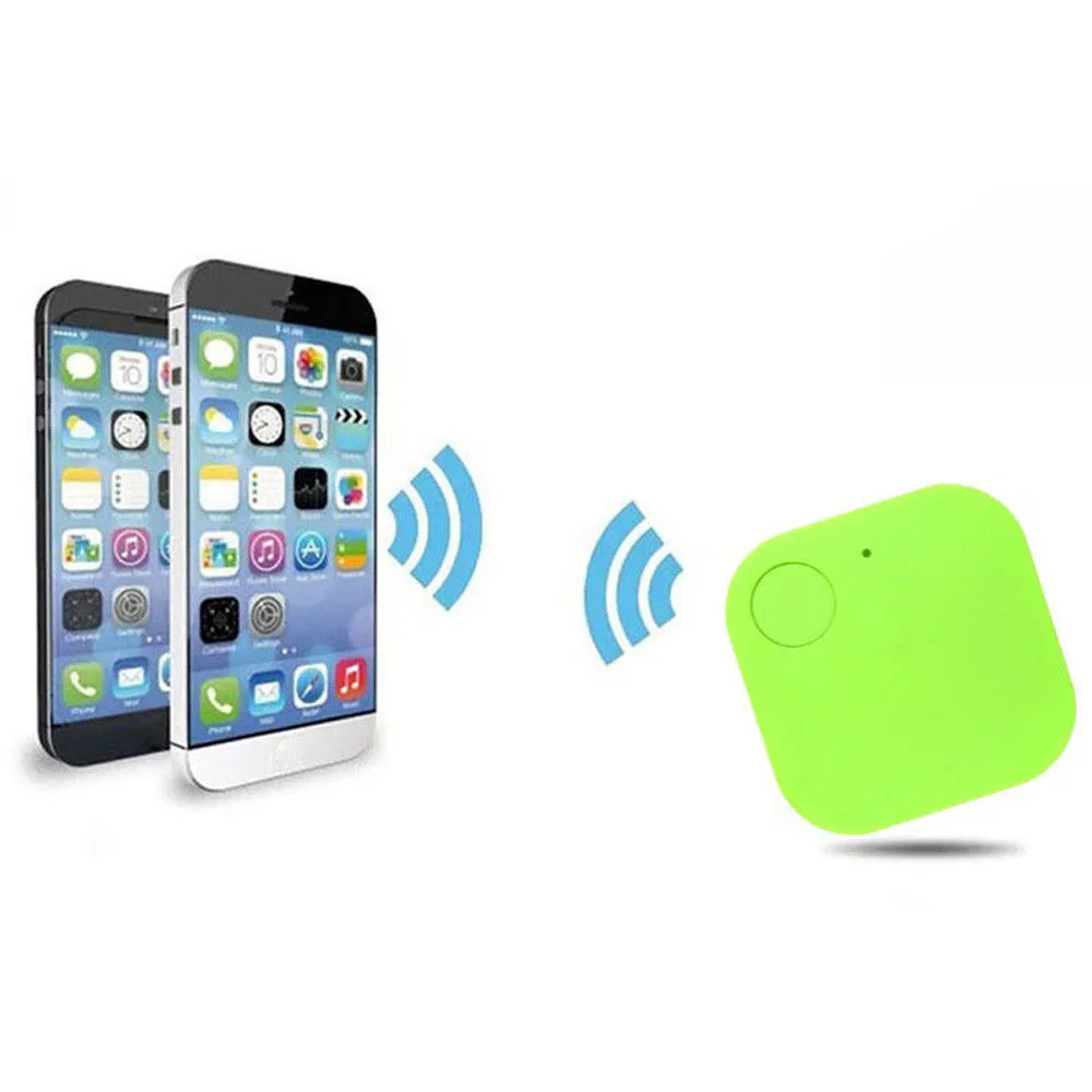 LIOPIO Dispositivo antifurto antifurto Allarme Mini Bluetooth Portafoglio Chiave GPS Tracker per Animali Domestici per Bambini Activity Tracker 