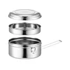 Plata (16 cm con compartimento para verduras)