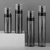Black spray head clear black bottle