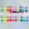 A7-16OZ 24OZ Color Changing Straw Cup