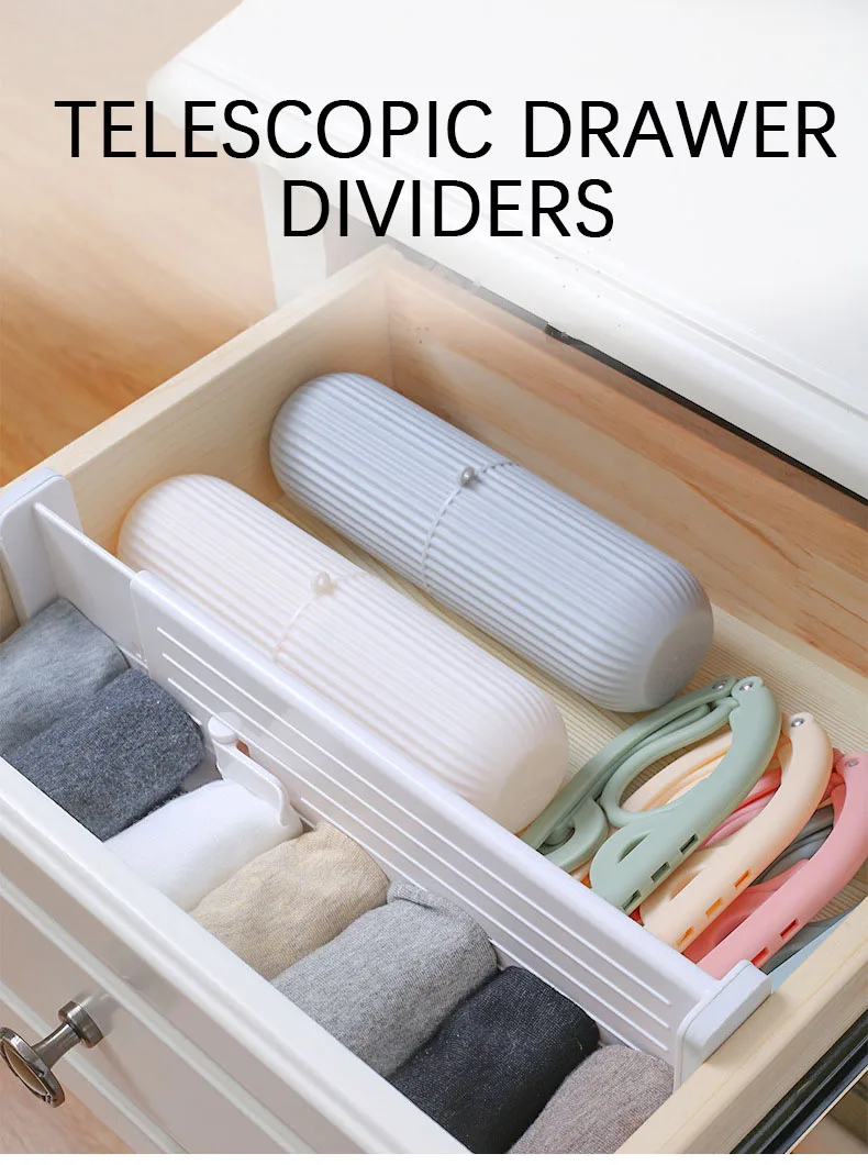 Factory Wholesale Eco Friendly drawer dividers organizer plastic dividers drawer divider