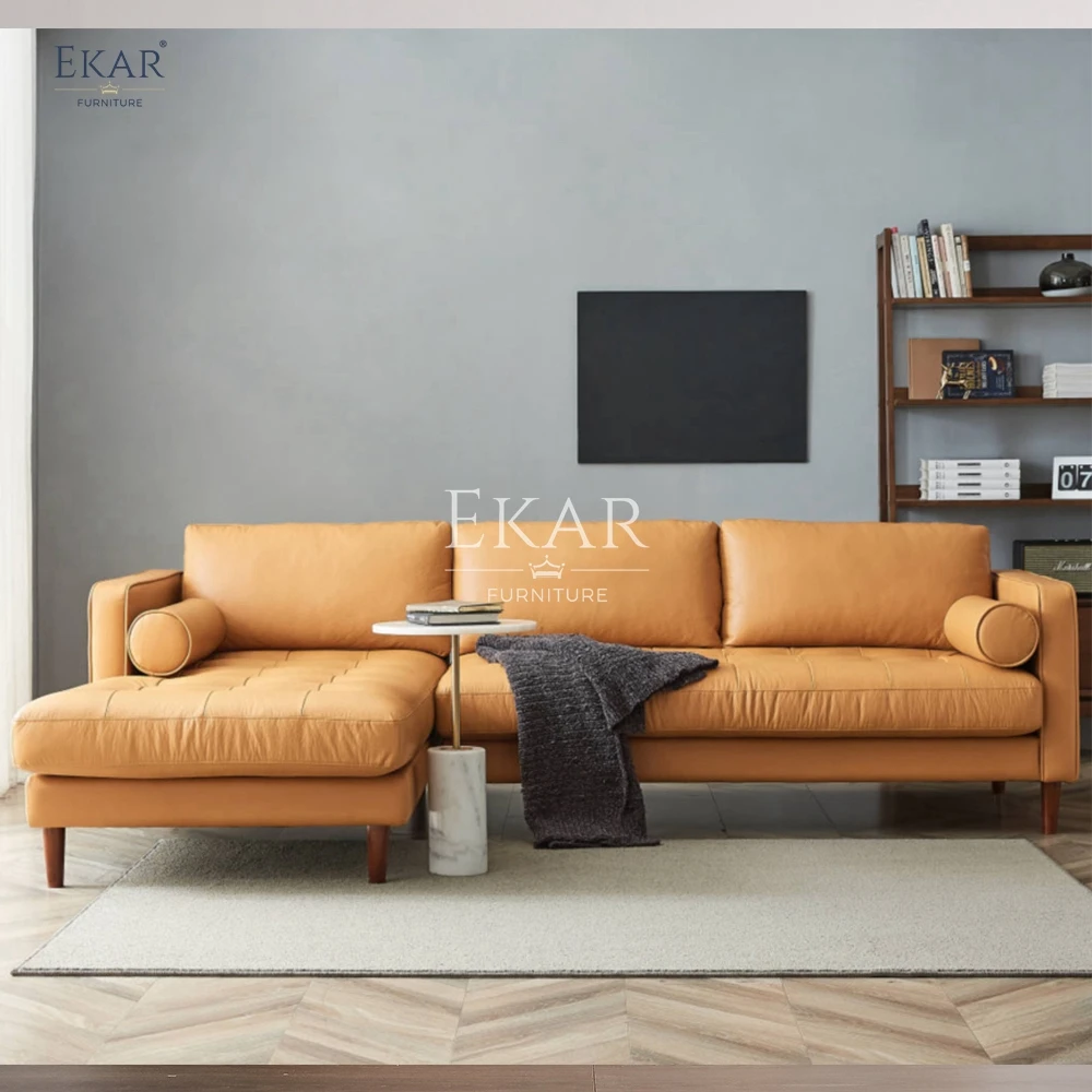 product new design ekar luxury oiled leather living room sofa-63