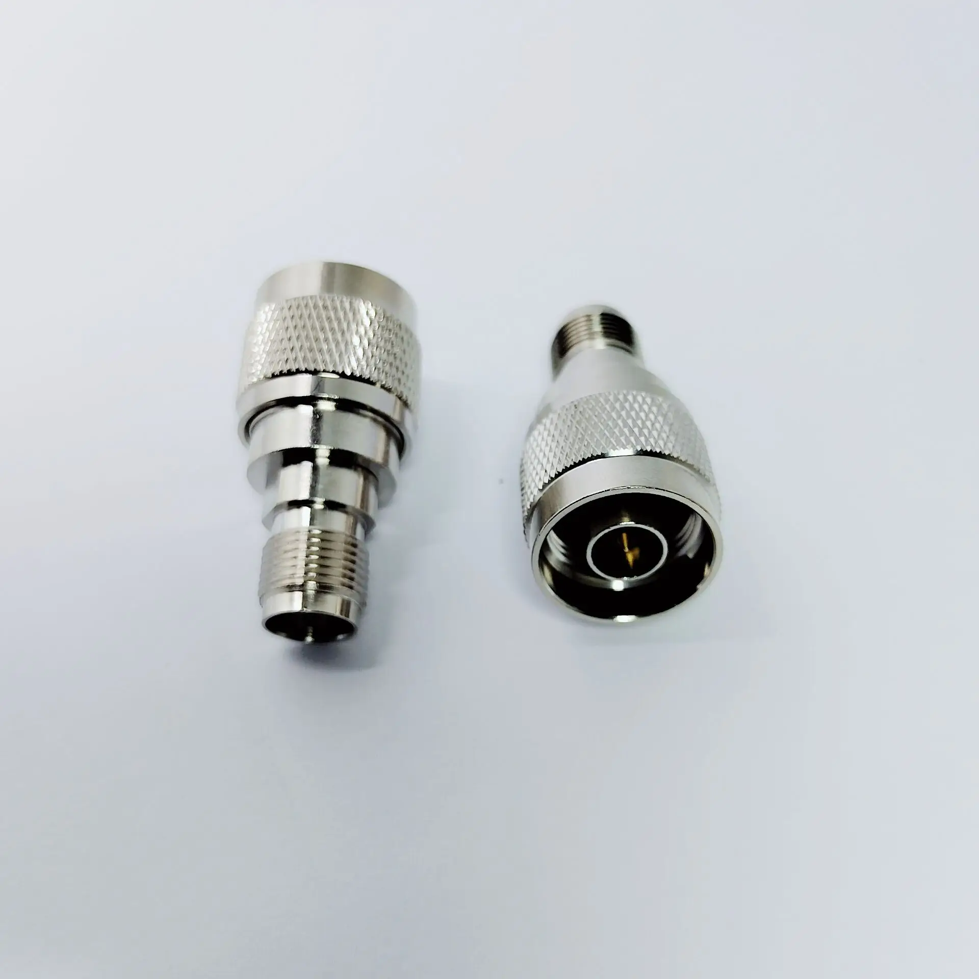 Factory Price  Adapter N Male Plug Macho to Tnc Female Jack Hembra  Rf Coaxial Connector Brass Coax Adaptor in Stock Rohs