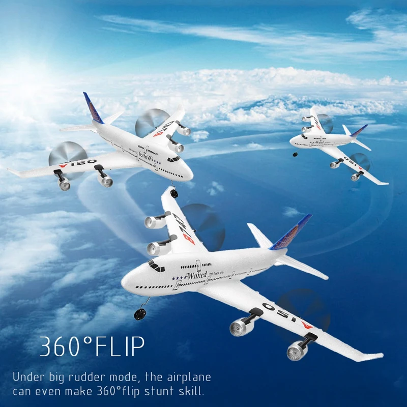 WLTOYS A150 ボーイングB747 ラジコン飛行機 おもちゃ 3ch 充電式