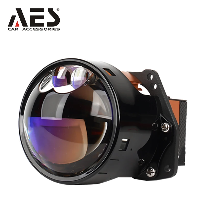 AES S600 Dual Beam Laser Lens Bi-LED Projector 55W/80W for Auto ...