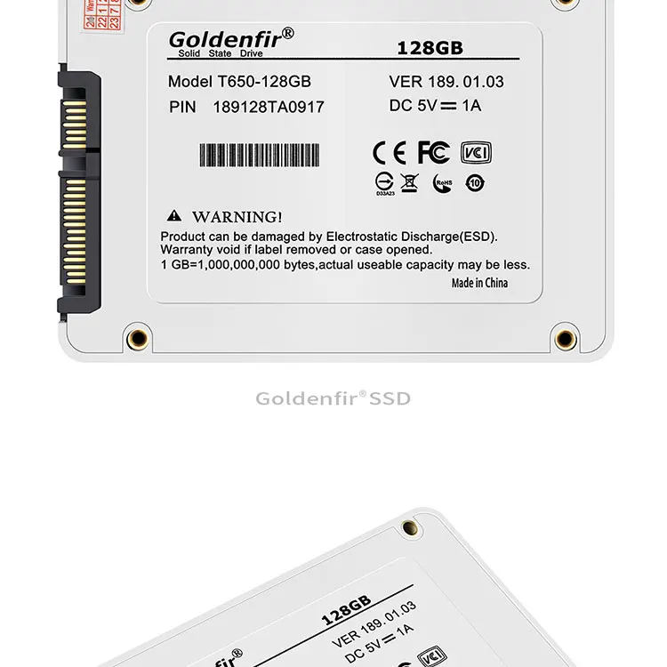 Goldenfir SATAII SSD 32GB 64GB 120GB 128GB 240GB 256GB 480GB 512GB Solid J8N7 