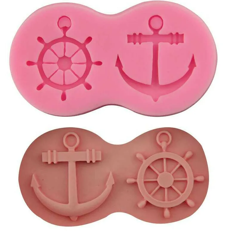 Anchor Rudder Shape Silicone Fondant Mould Cake Decorating Cupcake Baking Tools Buy Anchor Rudder Shape Silicone Fondant Mould Cake Decorating Cupcake Baking Tools Product On Alibaba Com