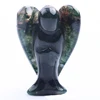 Moss agate angel