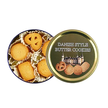 Best selling 50Z danish butter cookies sweet crispy cookies and biscuits