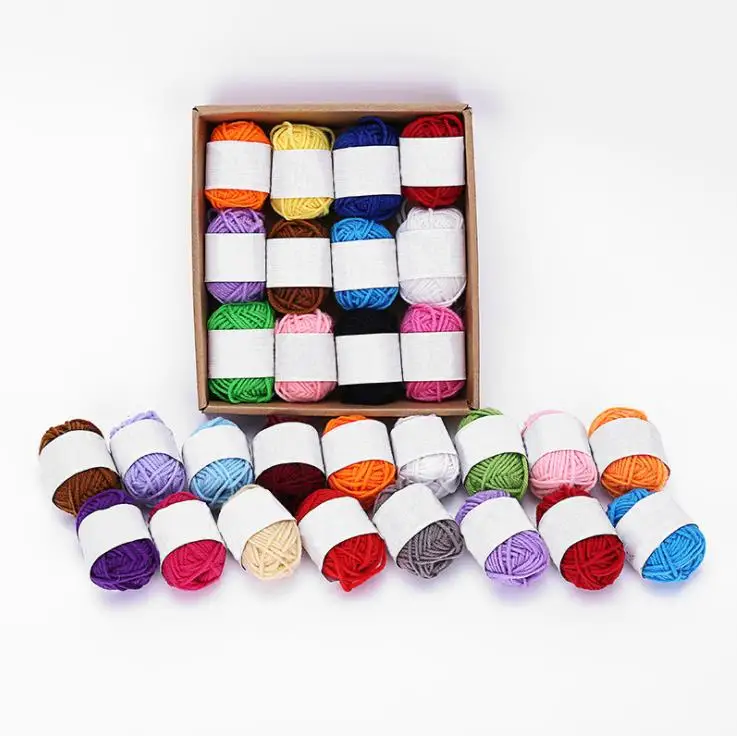 100% Acrylic Yarn DIY Knitted Crochet For Doll and Sweater