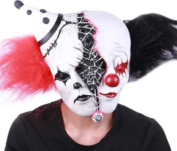 HTN - Maschera Di Halloween Terror Costume Spaventosa Costume Media Per