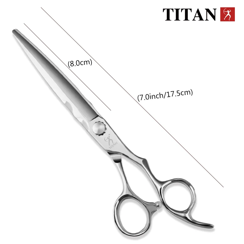 Titan New Barber Scissors 6.8 Inch Ats314 Steel Hair Scissors