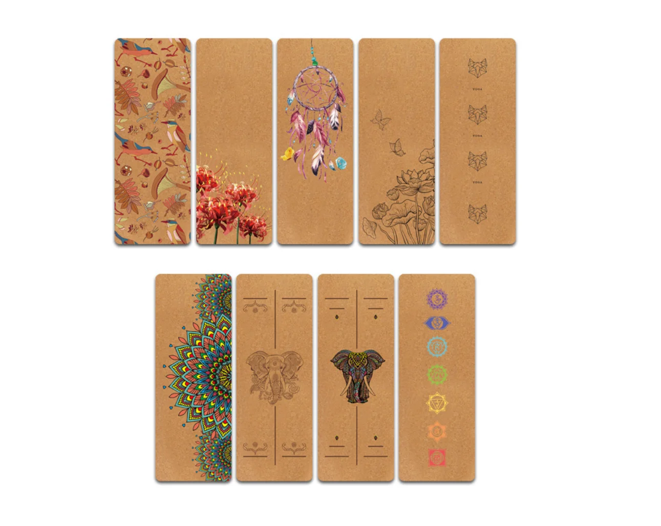 Natural Rubber Yoga Mat Cork Set,Wholesale Organic Joga Cork Rubber Mat