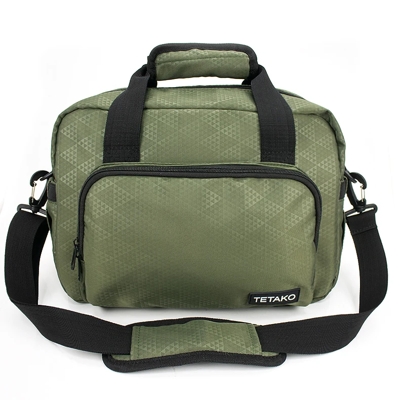 Large Waterproof Double Zipper Carry On Handbag Gym Nylon Travel Duffel Bag
