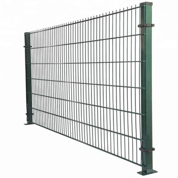 Double Rod Mat Grid Fence Twin Bar Wire Welded Mesh 868/656/545 Fence Hot Sale Powder Coated Metal Iron Security Fence Panels