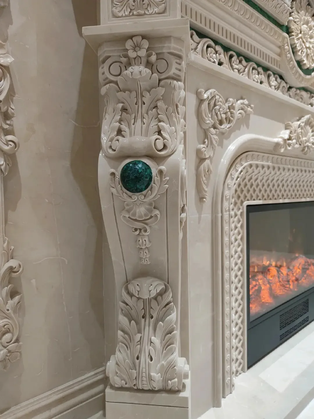 product natural beige marble carving stone carvings and sculpture home decoration marbre french style interior design-5