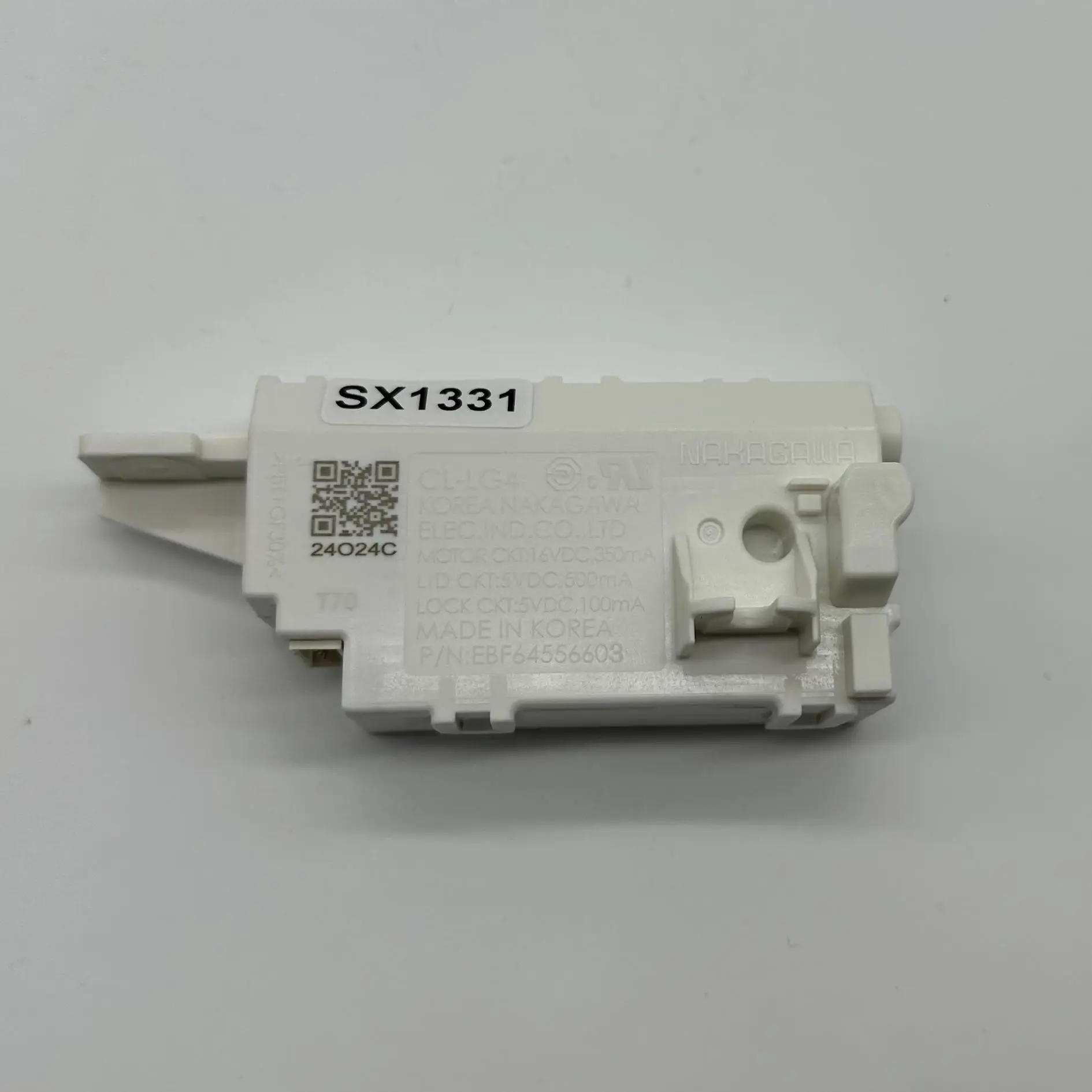 LG Washing Machine Door Lock Assembly - CL-LG4 NAKAGAWA