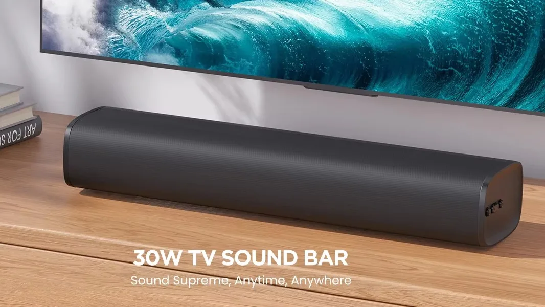 KY-MINI Wireless Soundbar for TV - Home Theater Speaker with ARC