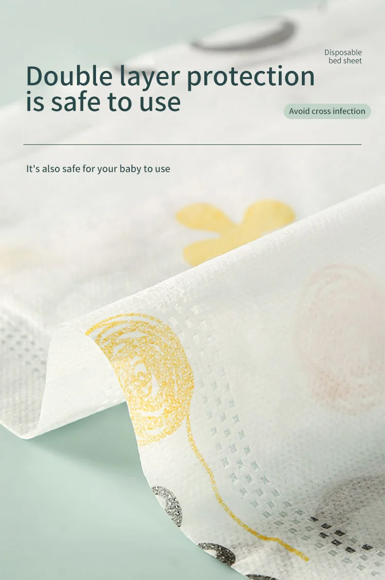 Disposable Sleeping Bag Pillowcases Bedspread Set Breathable Soft